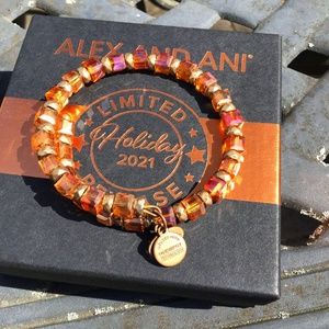 Alex and Ani vintage beaded bracelet
